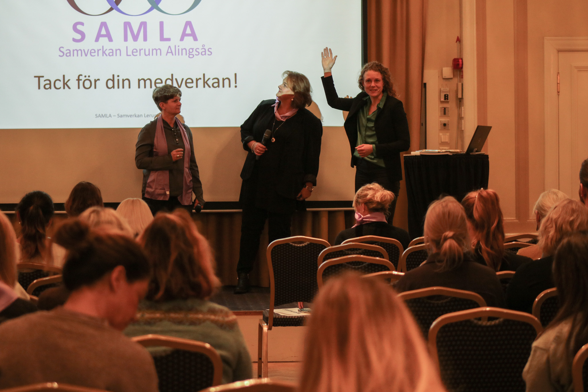 Talare avslutning