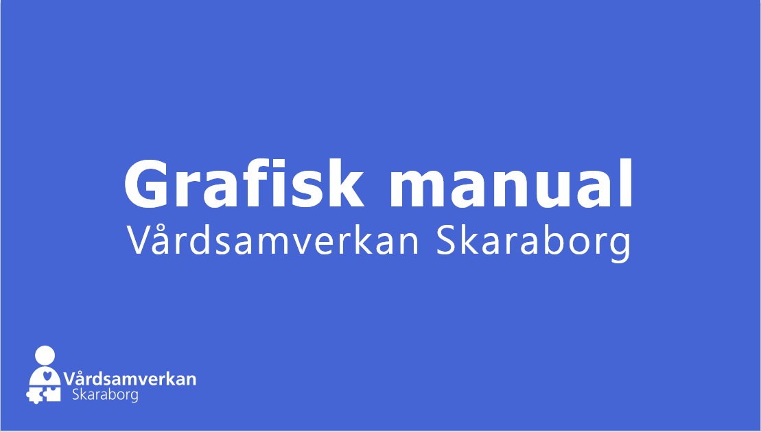 Framsida Grafisk manual Vårdsamverkan Skaraborg