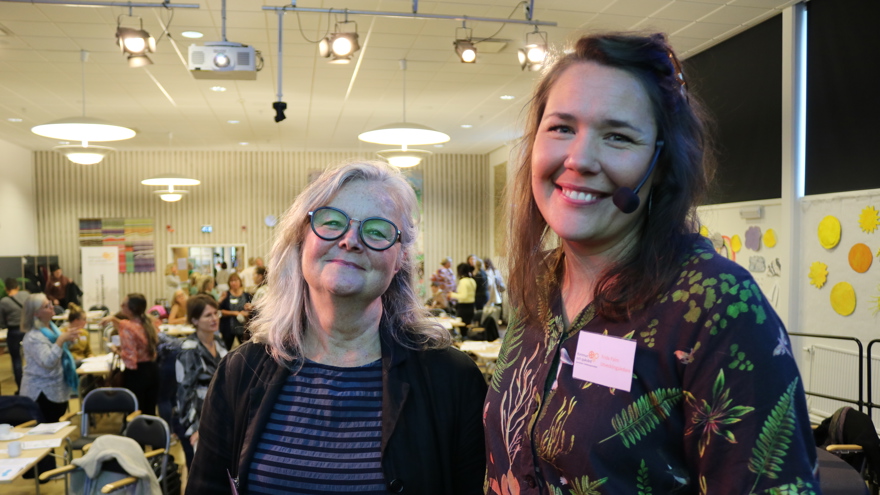 Profilbild på Lena och Frida