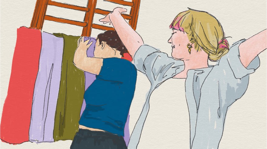 Personer som dansar